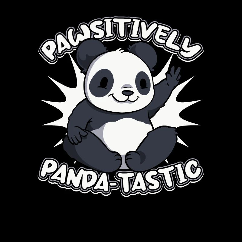 Pawsitively Panda-Tastic Panda Bear Friend Lover