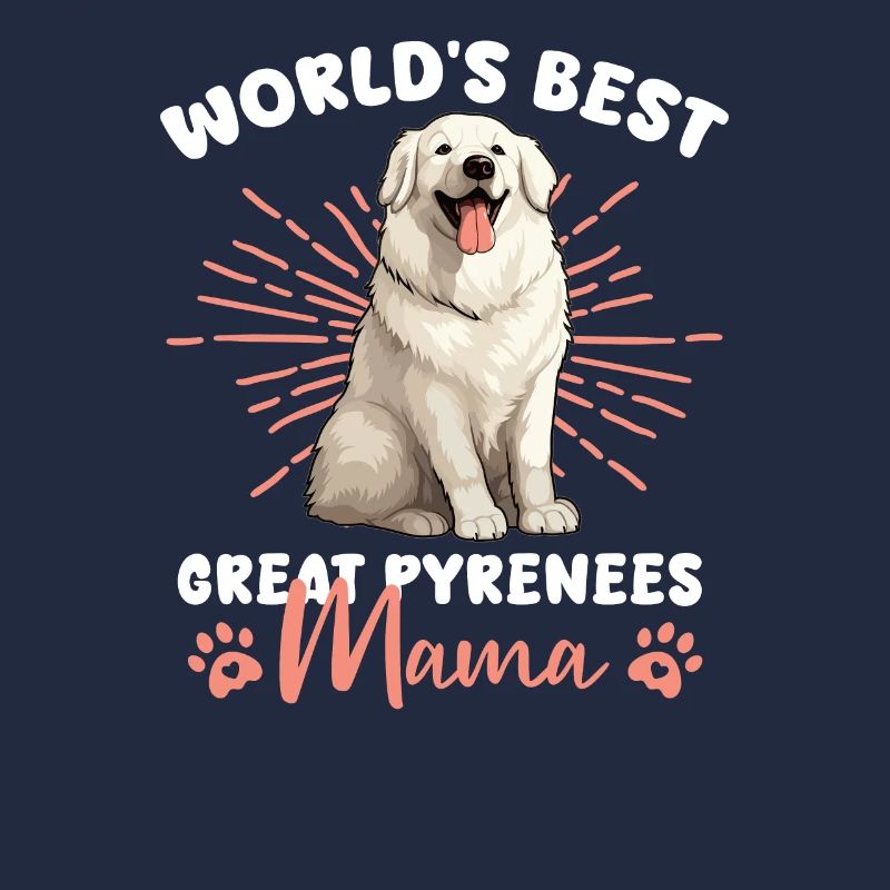 Pyrenean Mountain Dog Great Pyrenees Mama