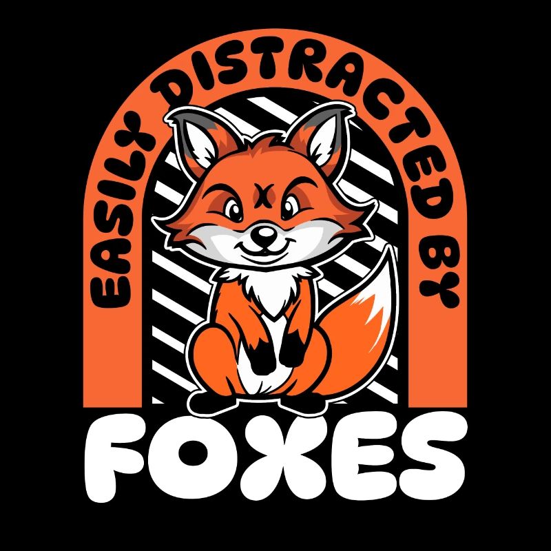Easily Distracted By Foxes Canidae Caninae Red