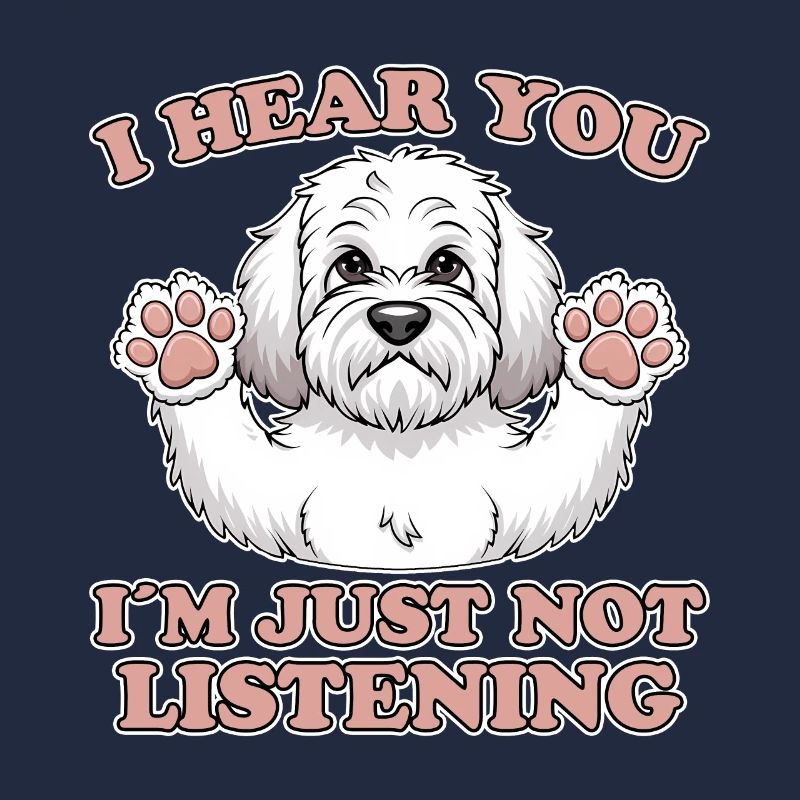 Cockapoo Saying Dogs Funny Cockapoo Gift