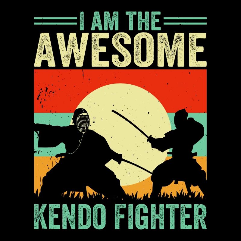 Lutteur de Kendo - Je suis le formidable combattant de Kendo