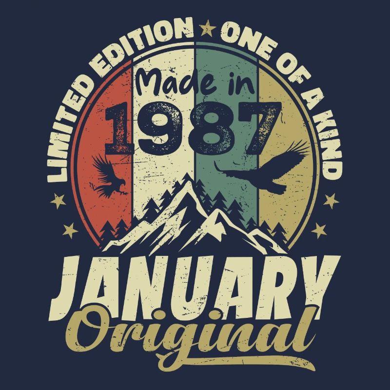 Anniversaire Janvier 1987 - Original Janvier 1987