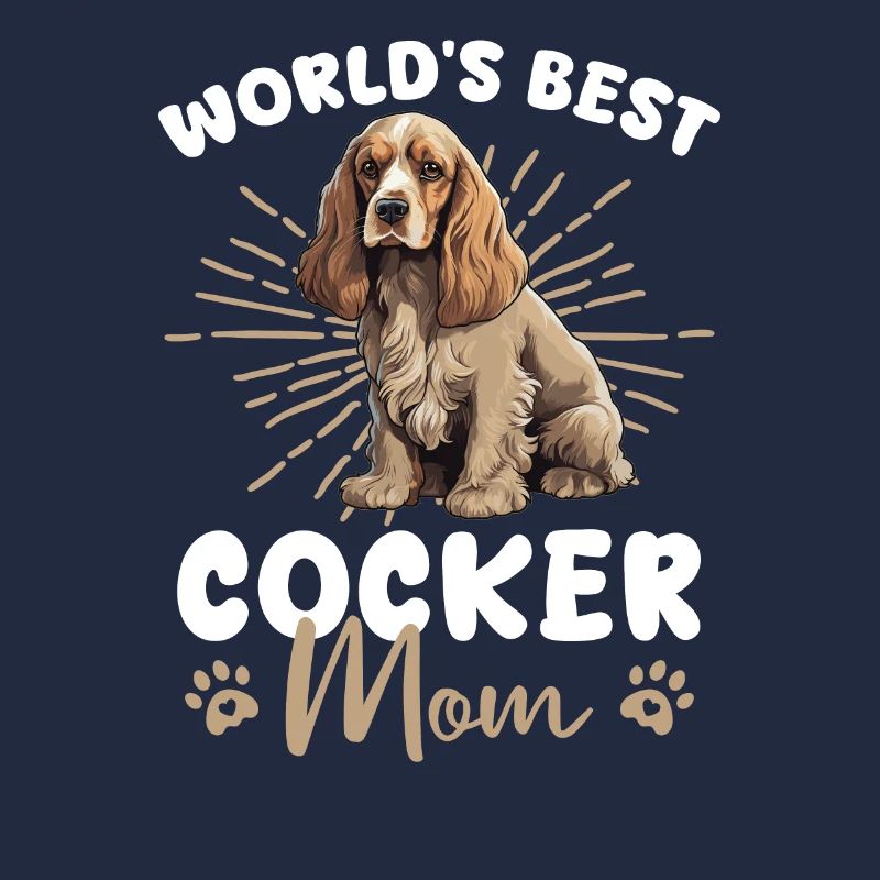 Cocker anglais Cocker Spaniel Groovy Cocker Mom