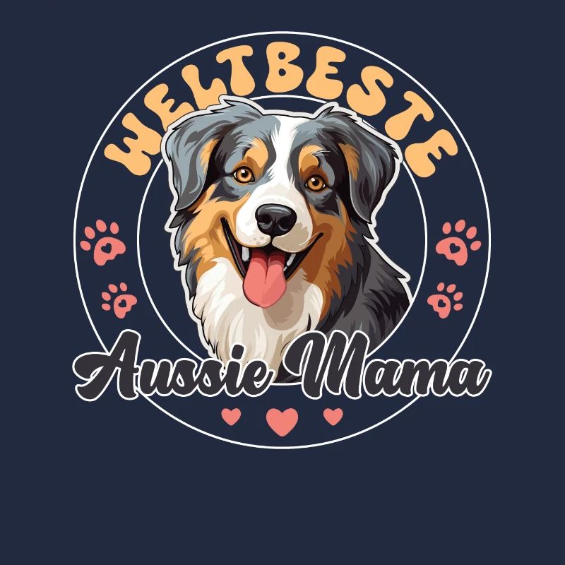 Australian Shepherd Blue Merle Groovy Aussie Mama