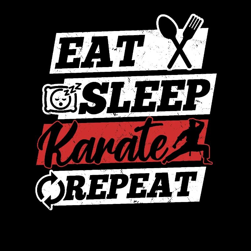 Karaté Fighter - Manger Dormir Karaté Répéter