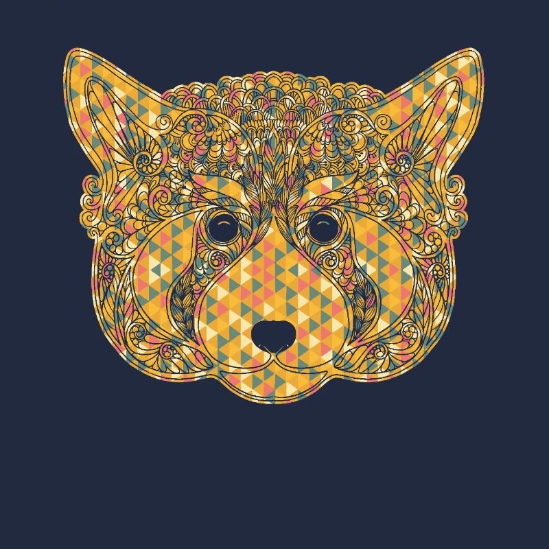Red Panda Geometric