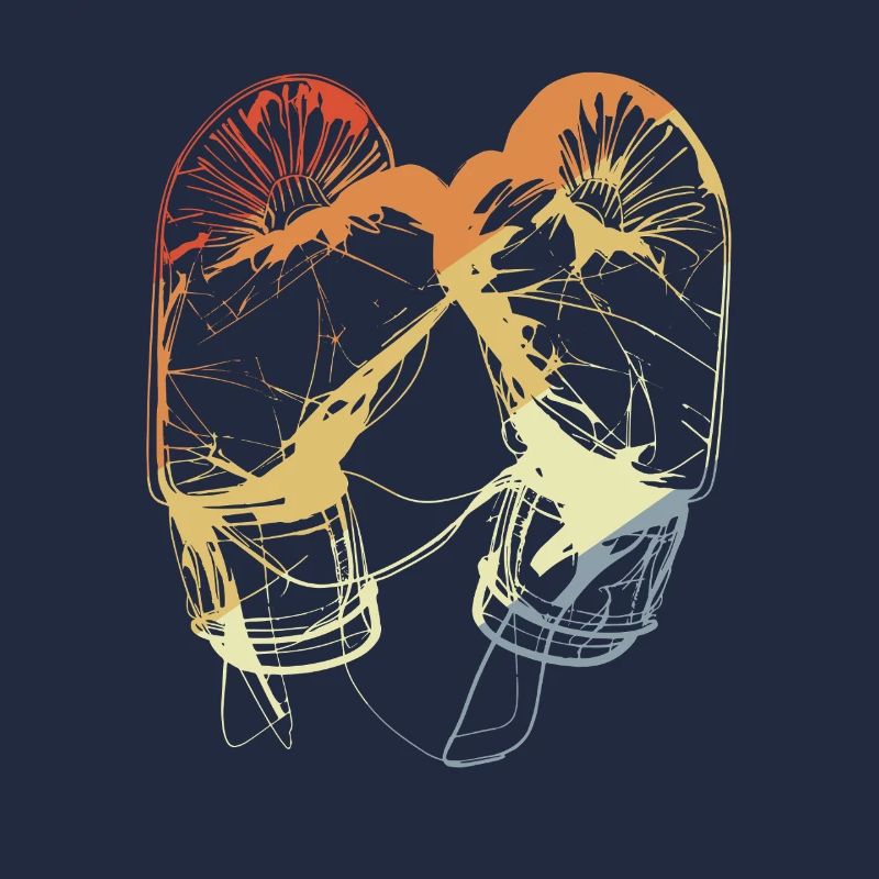 Gants de boxe rétro