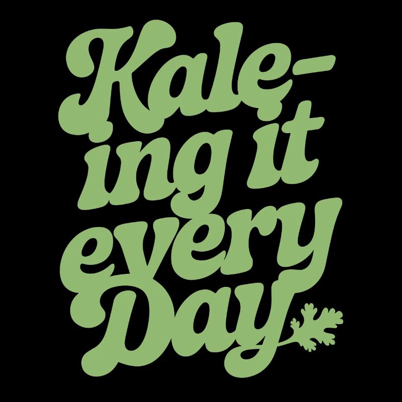 Kale-ing It tous les jours Végétalien Végétarien
