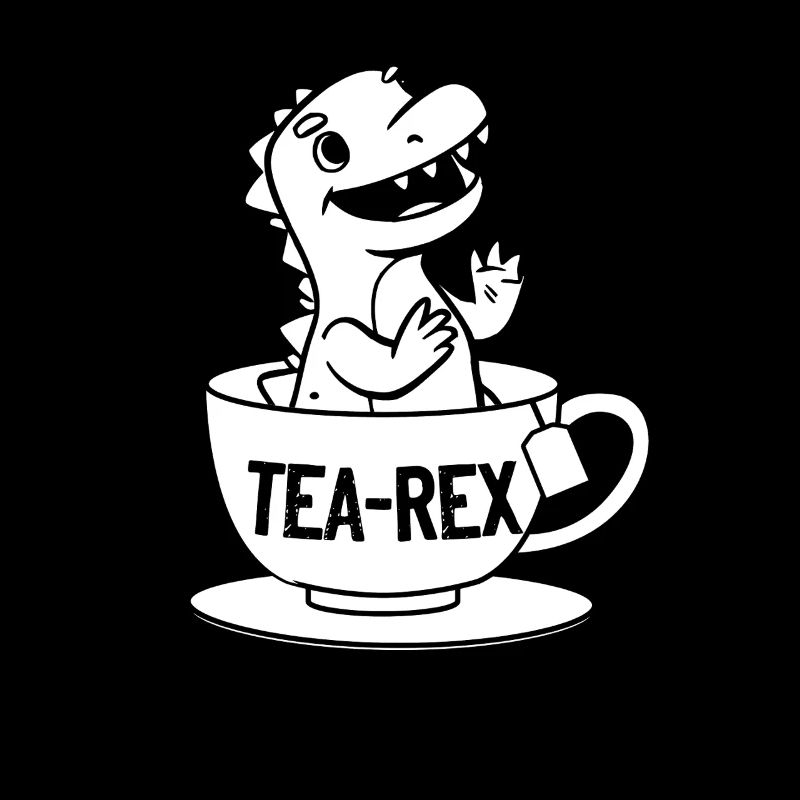 Funny Dinosaur Tea-Rex Dino T-Rex Dino