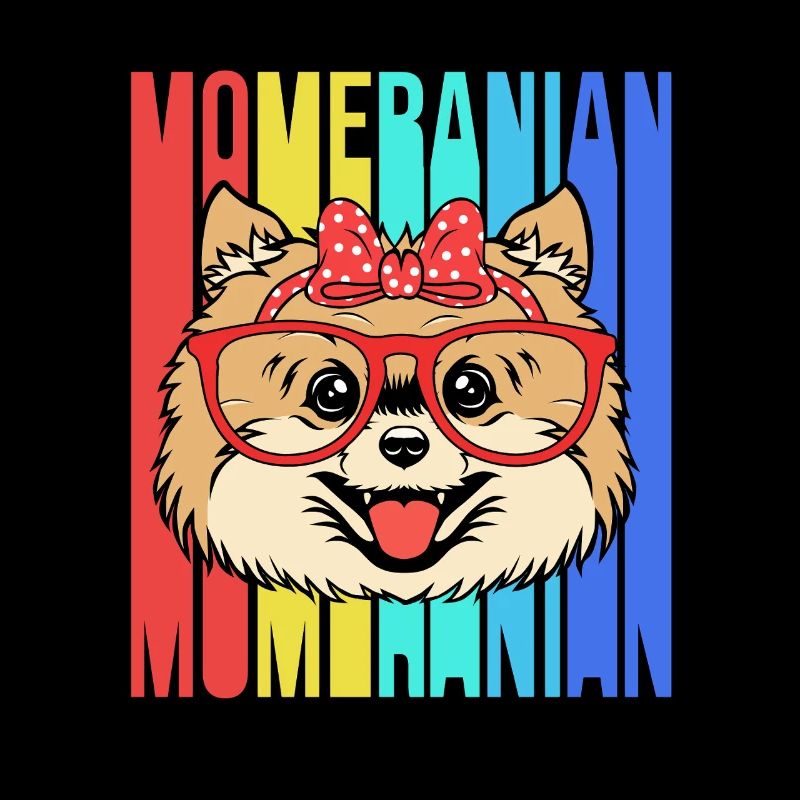 Zwergspitz Pomeranian Mama
