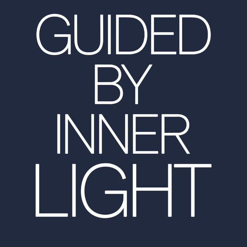 Guided by the inner light inspiring