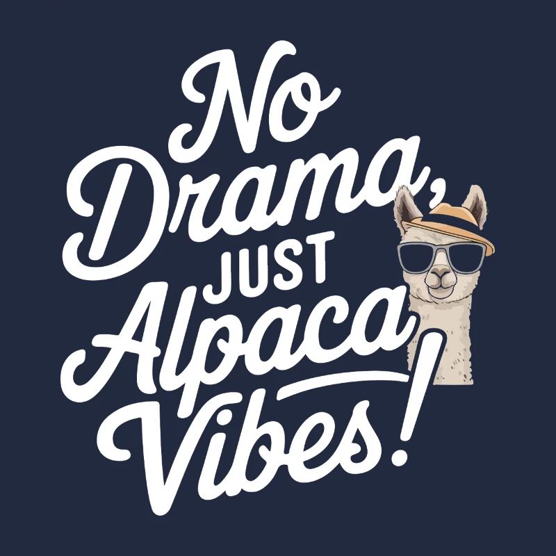 Pas de drame, juste des vibrations d’alpaga !