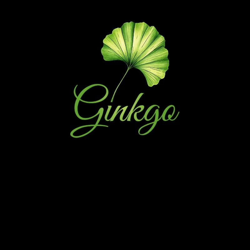 Ginkgo Leaf Botanical Elegance