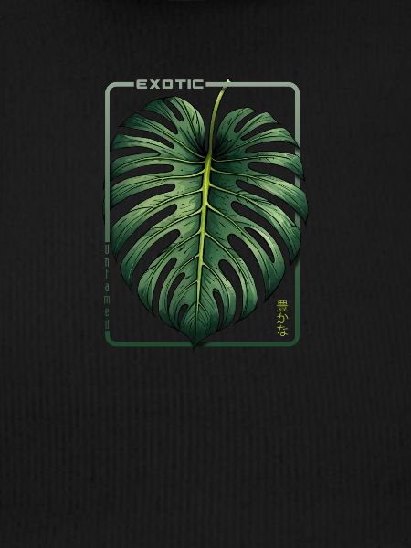 Exotic Abundance Monstera Leaf