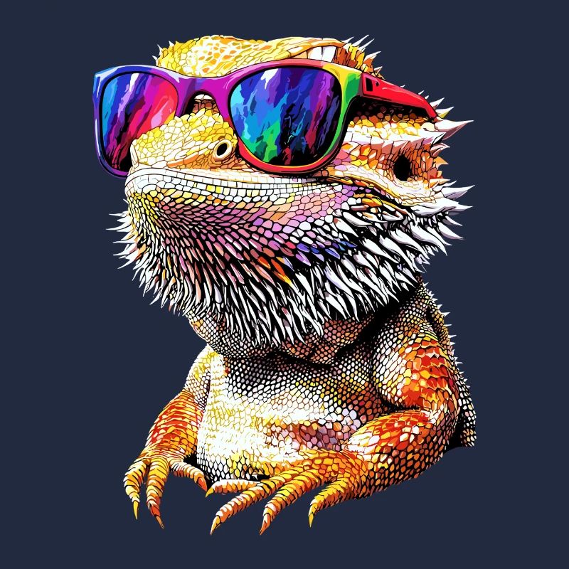 Bartagame Echse Bearded Dragon Süße Bartagamen