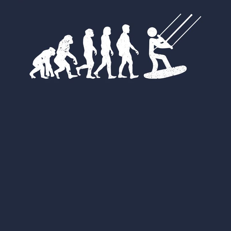 Kitesurfing Evolution Kitesurfer Kiteboarding