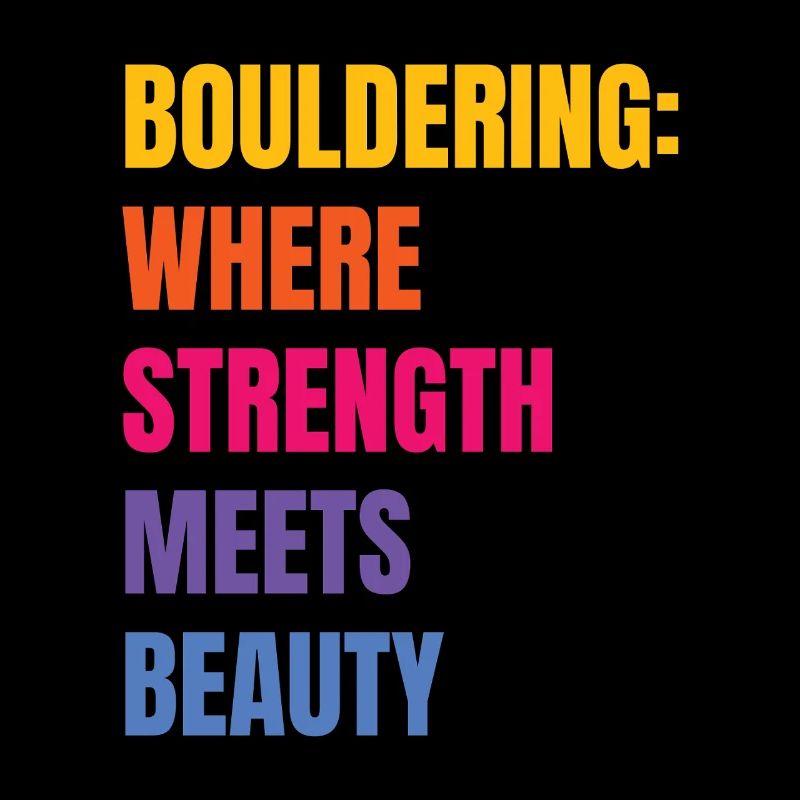 La force de l’escalade de bloc rencontre la beauté de l’escalade de bloc