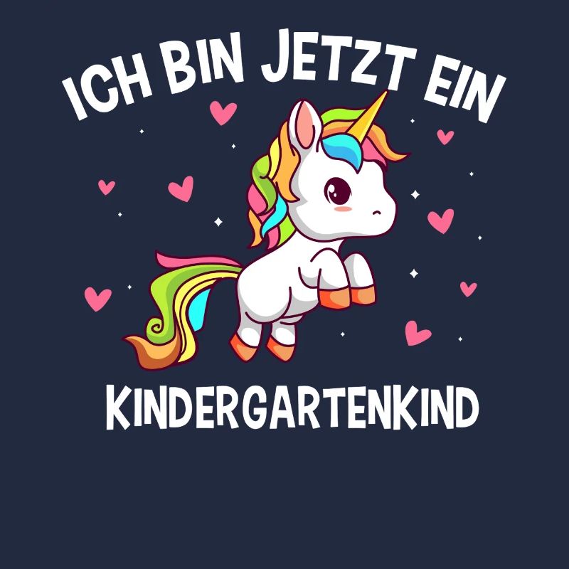 Ich Bin Jetzt Ein Kindergartenkind Einhorn
