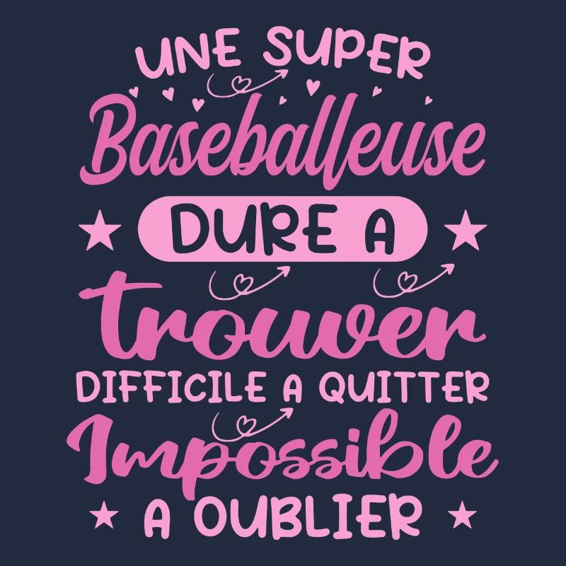 Ein super Baseball-Mädchen - Baseball-Geschenkgeber
