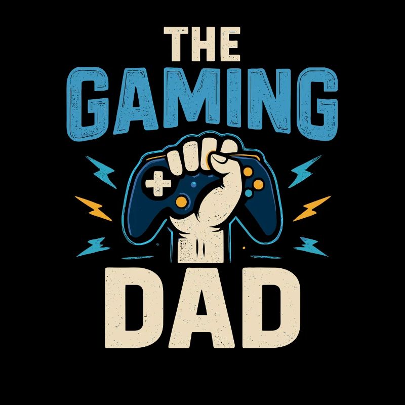 The Gaming Dad – Zocker Papa Controller Shirt