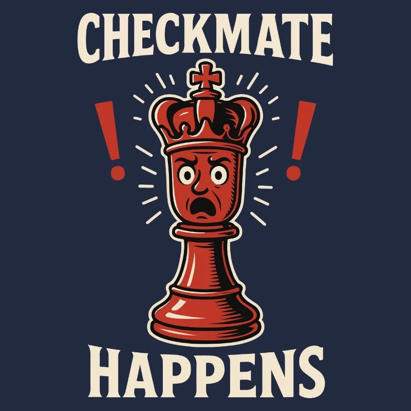 Checkmate Happens Jeu de société de joueur d’échecs