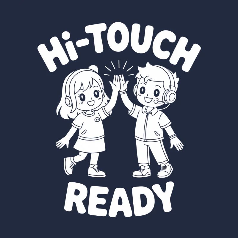 K-Pop Hi-Touch Drôle Corée Maknae