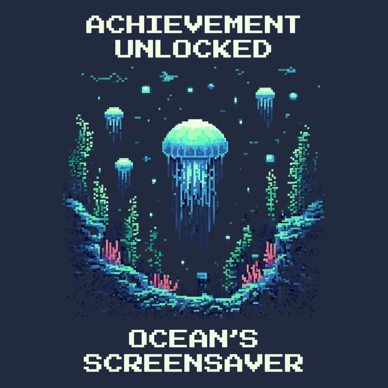 Achievement: Ocean Screensaver