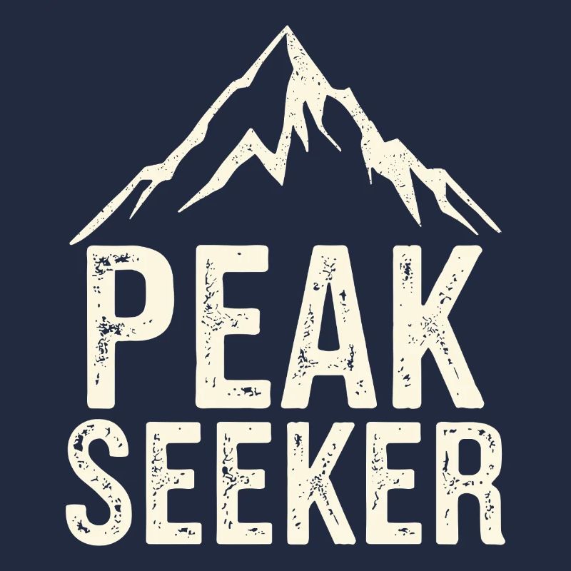 Summit hunter motif Peak Seeker