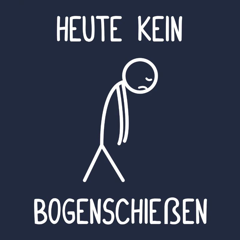 Heute kein Bogenschießen Pfeil Bogen Bogenschütze