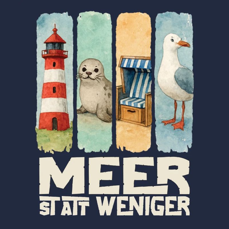 Moin lighthouse seal beach chair seagull coast