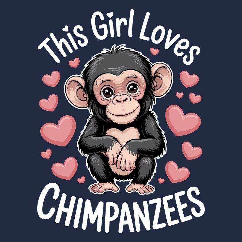 Chimpanzee Saying Monkey Funny Chimpanzee Gift