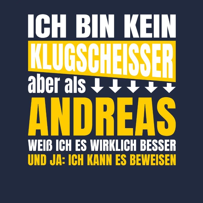 Ich bin kein Klugscheisser Andreas