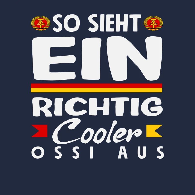 C’est ainsi qu’un dicton cool d’Ossi voit la fierté de la RDA