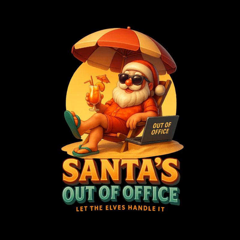 Le Père Noël n’est pas au bureau – Drôles de vacances de Noël
