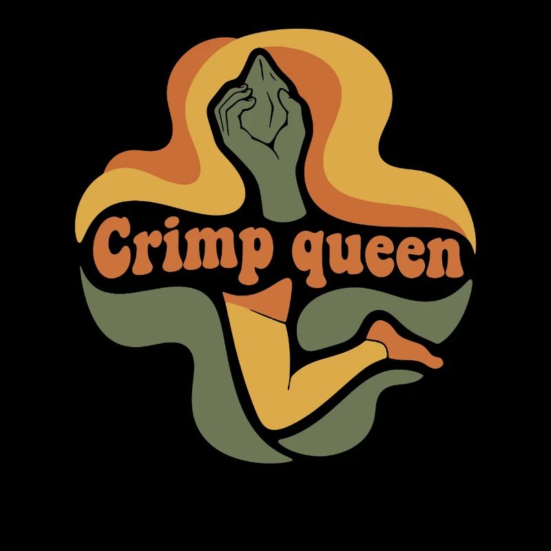 Crimp Queen Climbing Bouldering Rock Climber