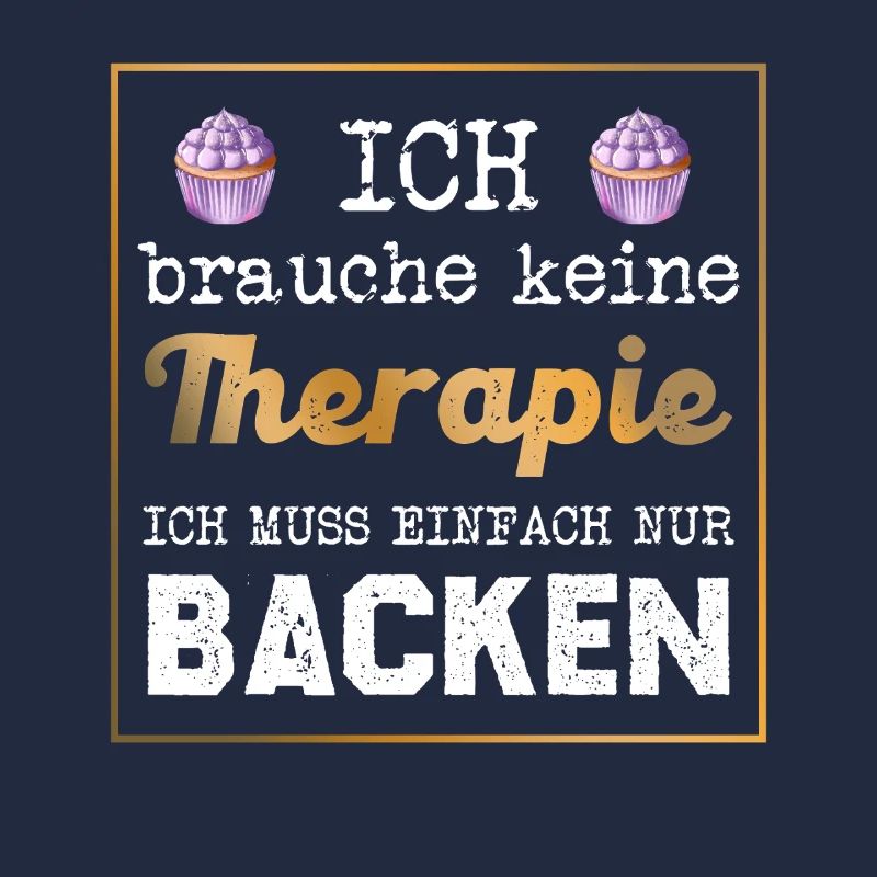 Baking instead of therapy saying