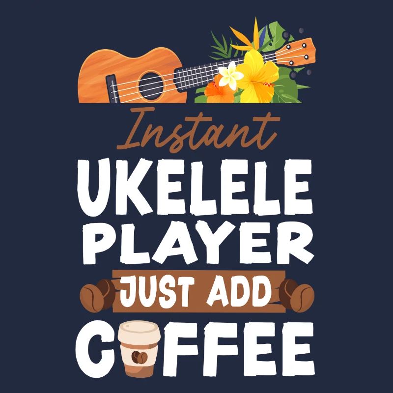 Hawaiian Ukulele Uke Coffee
