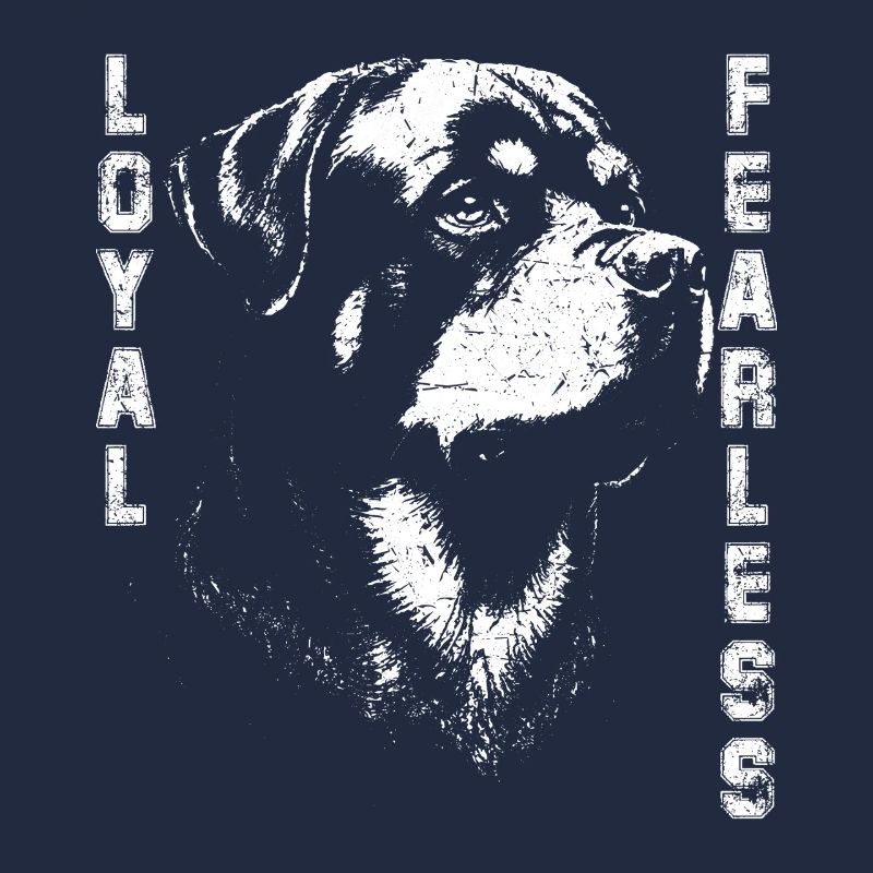 Rottweiler  Loyal Noir et Blanc