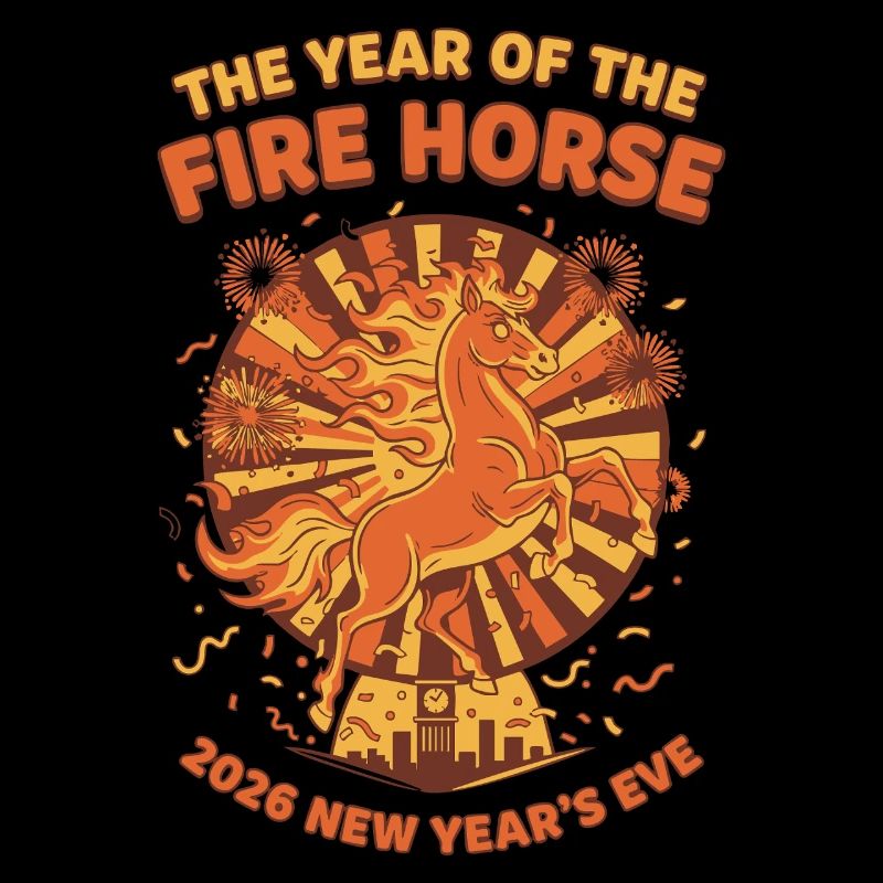 L’Année du Cheval de Feu 2026 Réveillon du Nouvel An