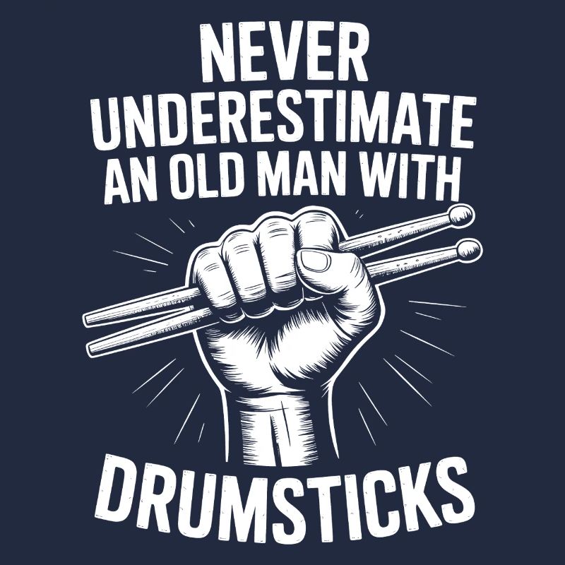 Le batteur dit un cadeau de batteur drôle