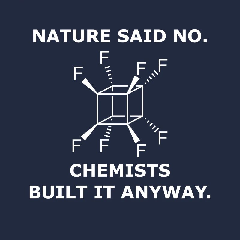 Molécule perfluoro-cubaine – Chimie Science