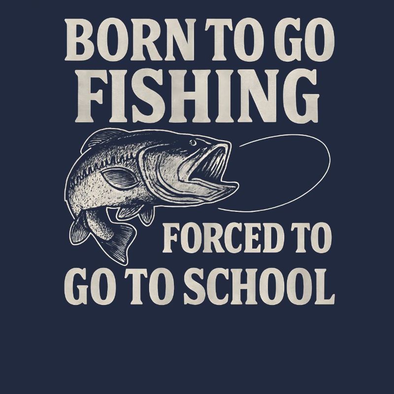 Né pour aller pêcher, forcé d’aller à l’école Pêcheur