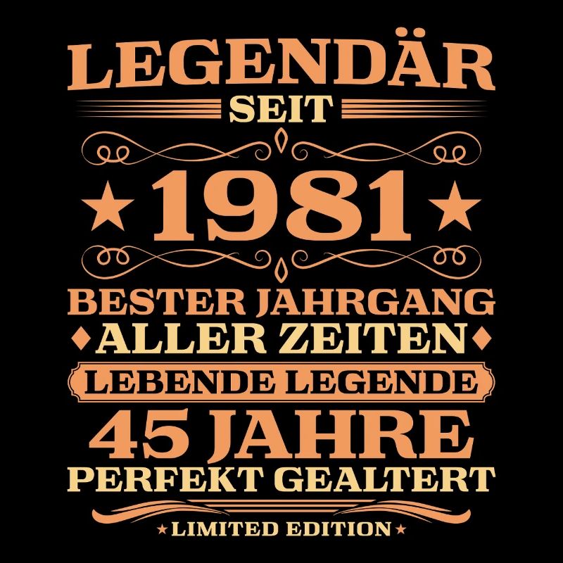 1981 vintage 45 years perfectly aged