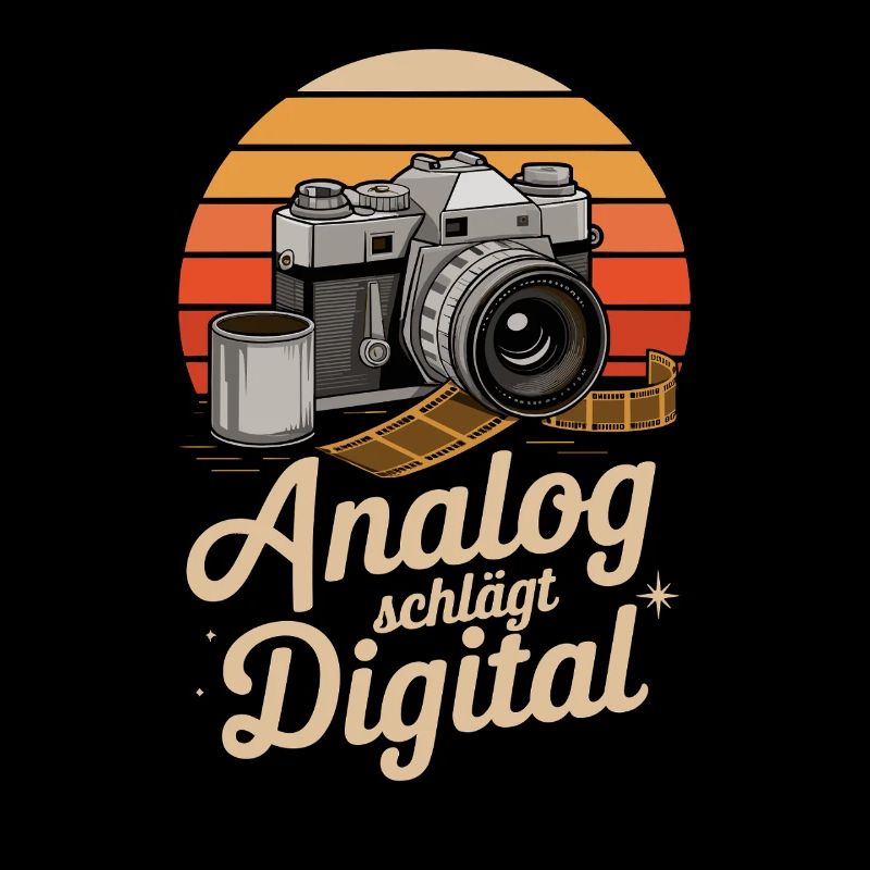 Photographie numérique rétro Beats Analog