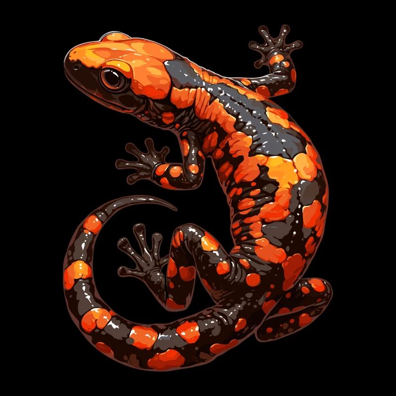 Feuersalamander Salamander