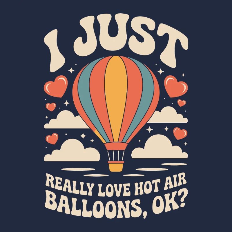 Ballonliebe am Himmel