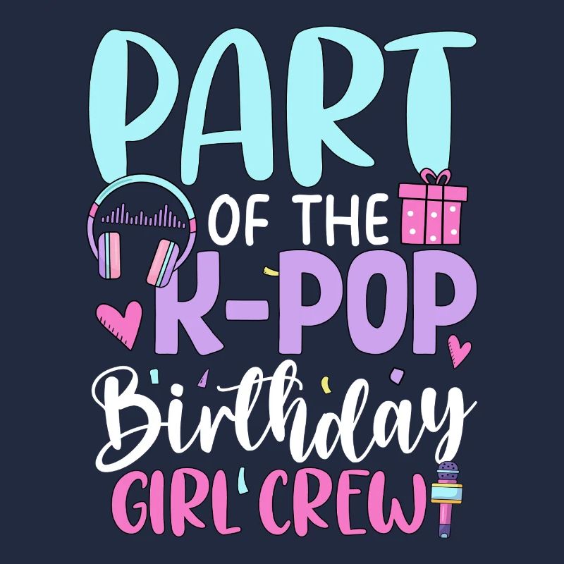 Membre de l’équipe des filles d’anniversaire de K Pop