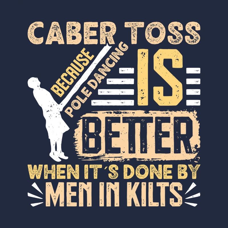 Caber Toss Pole Dancing Scottish Highland