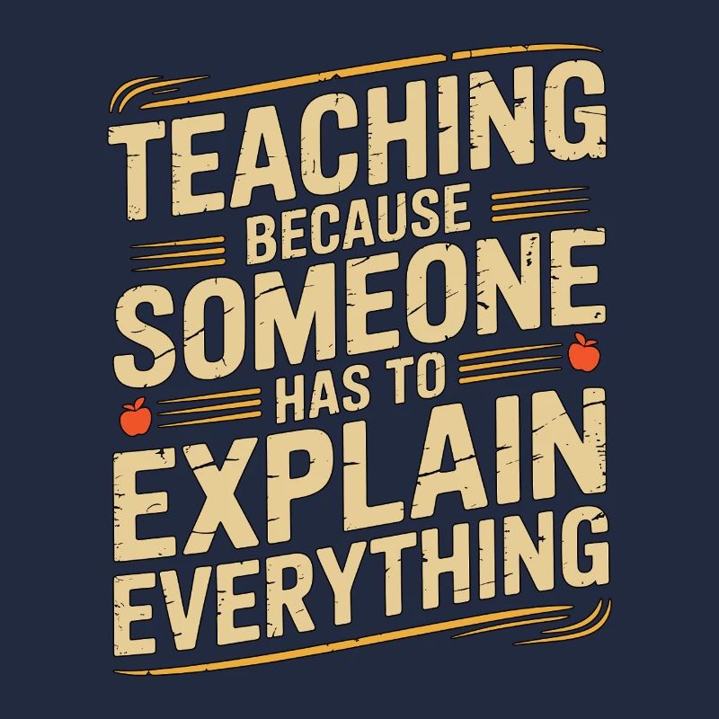 Elementary Teacher Teaching Because School Tutor