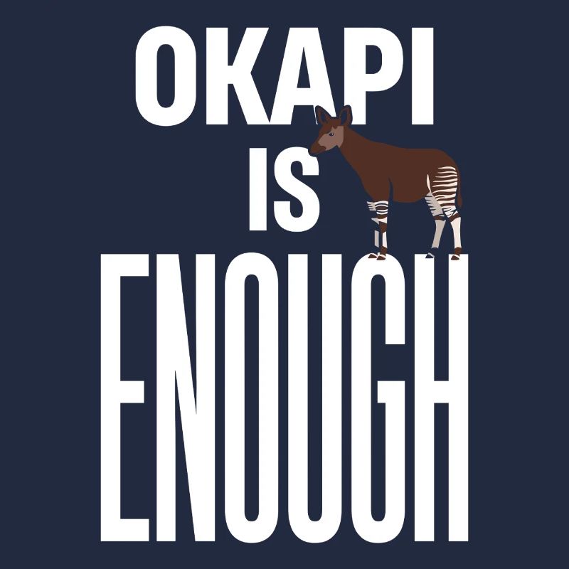 Okapi-liebhaber Okapi-tier Seltene Tierweltliebe